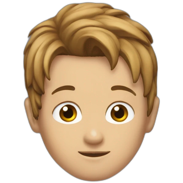 Brat pit qui embrasse Jason staton emoji