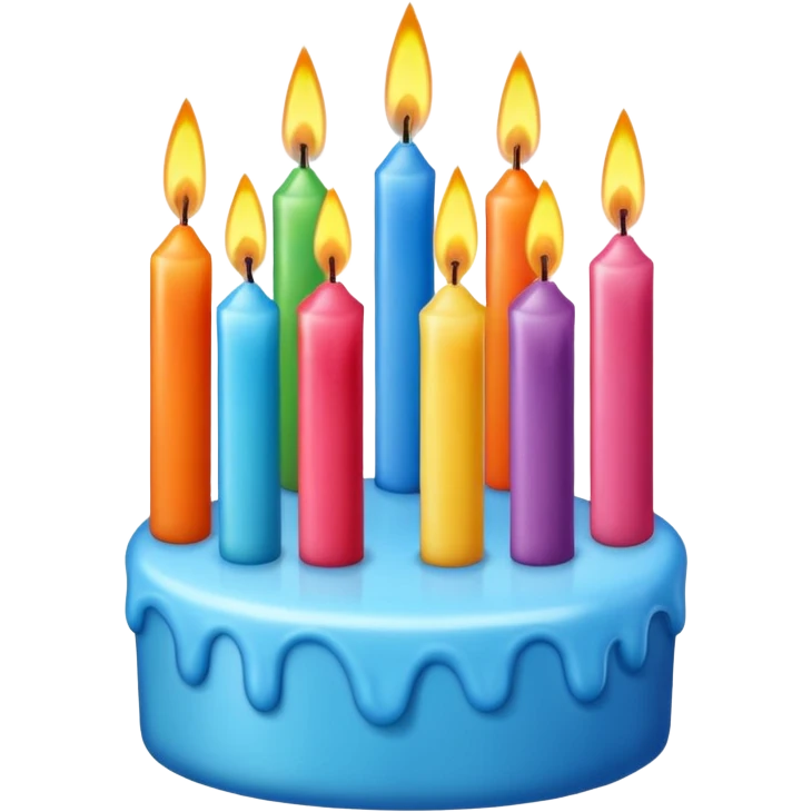 birthday candles emoji