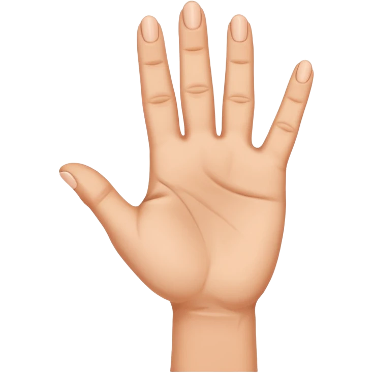 Tri prsta na Srpski način emoji