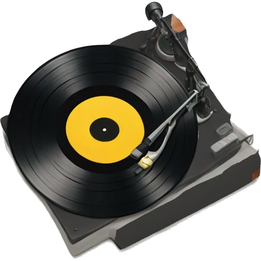 vinyl record emoji