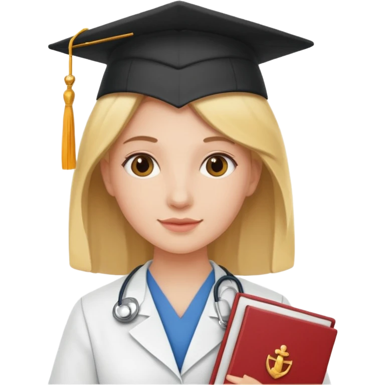 Bachelor degree in nursing emoji