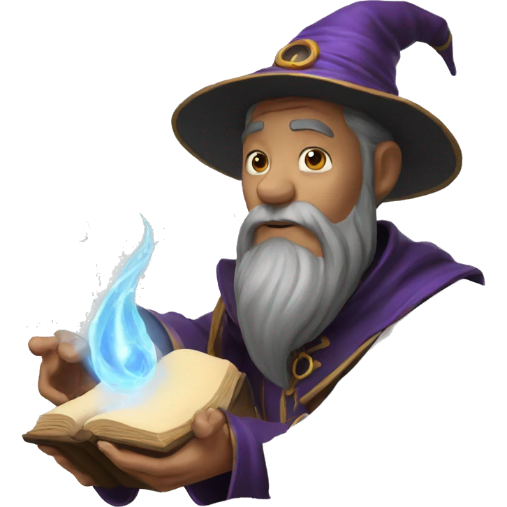 wizard casting spell emoji