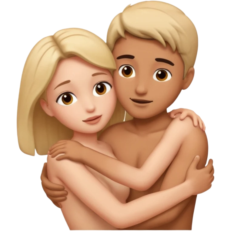 Homem e mulher fazendo amor sem roupa totalmente explícito  emoji