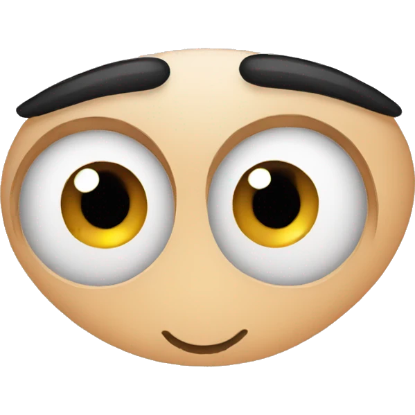 Eyeballs eyebrows  emoji