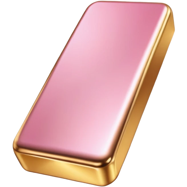 pink gold ingot emoji