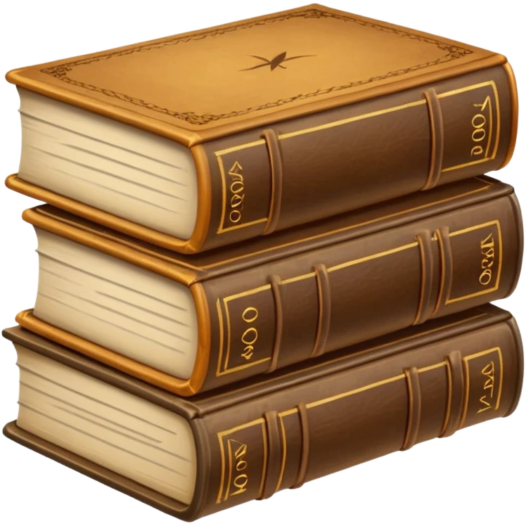 old books emoji