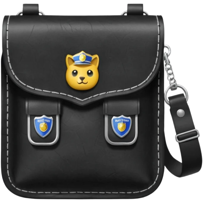 small police pouch emoji