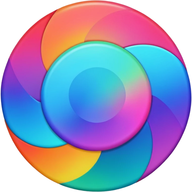 create a full circle for numarics background emoji