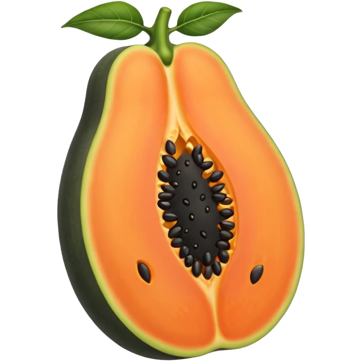 papaya emoji