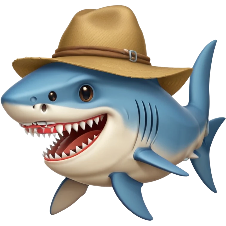 redneck shark emoji