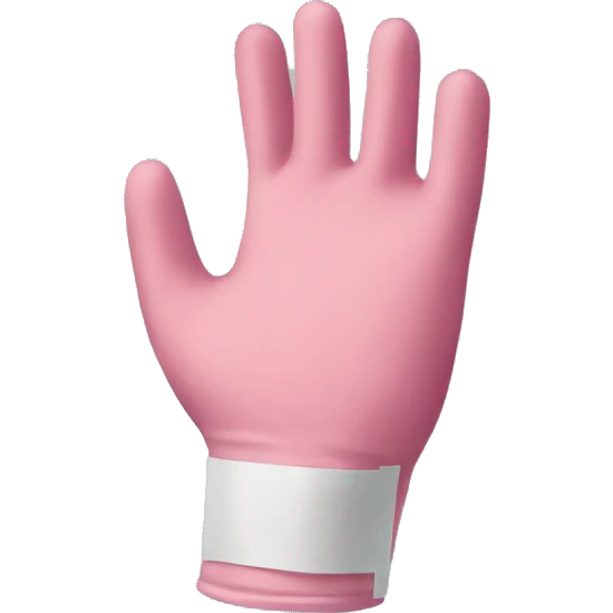 Surgical gloves emoji