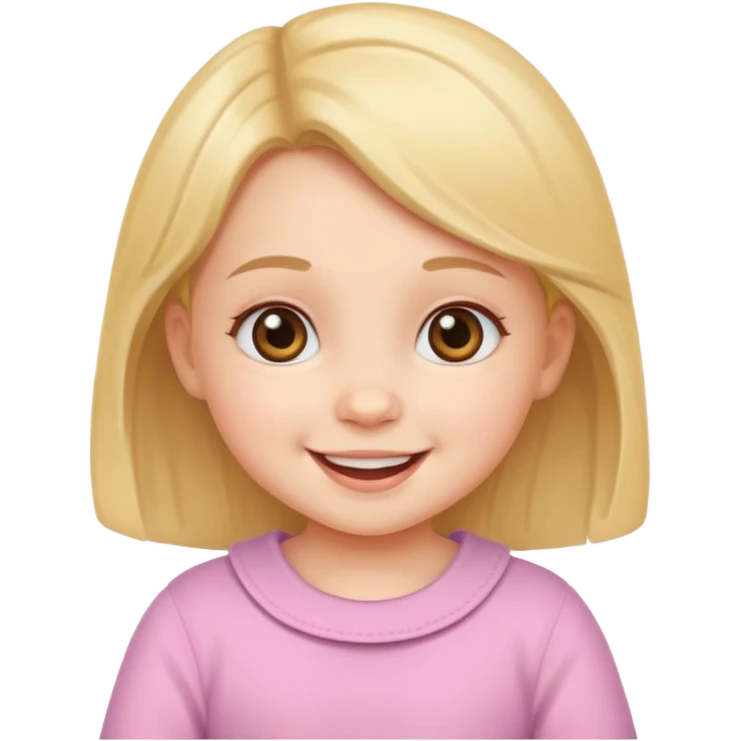 Cute girl baby cute emoji
