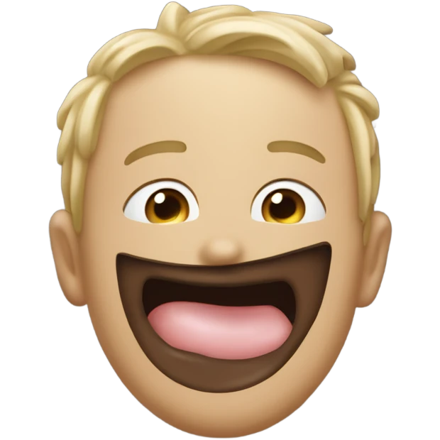 sticking out ￼ tongue ￼ emoji