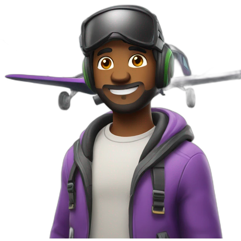 Planeur fortnite emoji