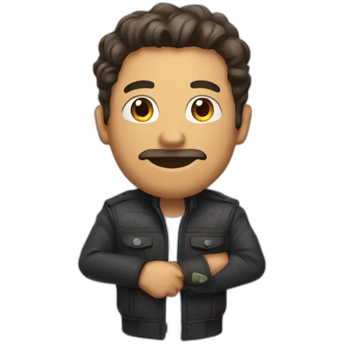 Man manette emoji