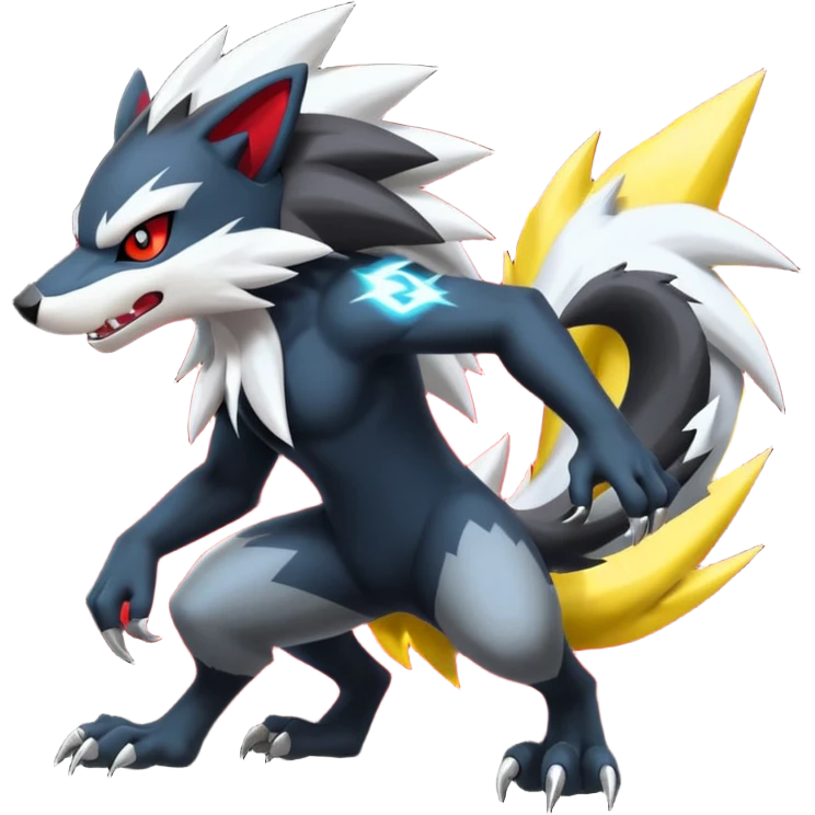 Obstagoon-Zeraora-Zoroark-fusion  emoji
