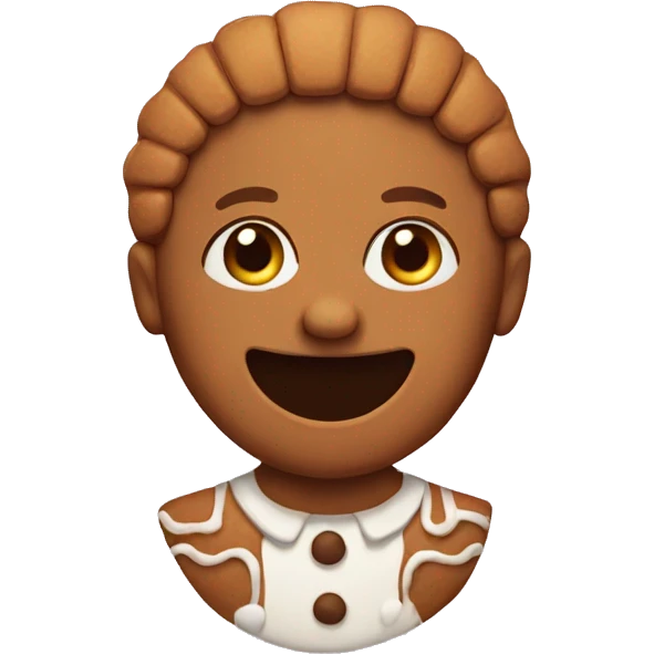 gingerbread emoji