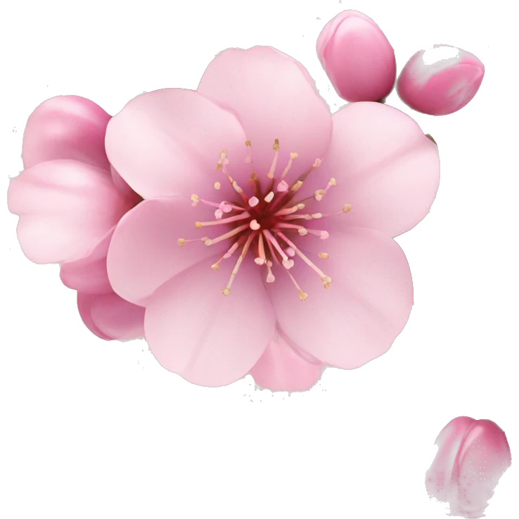 Cherry blossom emoji