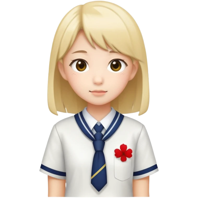 Japanese schoolgirl emoji