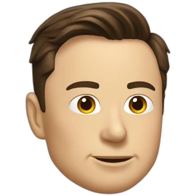 Elon musk middle fin emoji