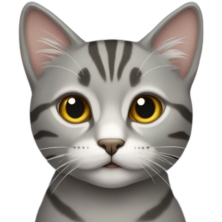 grey-tabby-cat emoji