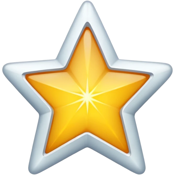 White star emoji