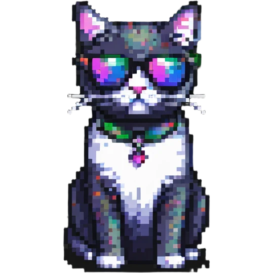 cat wearing sunglasses emoji