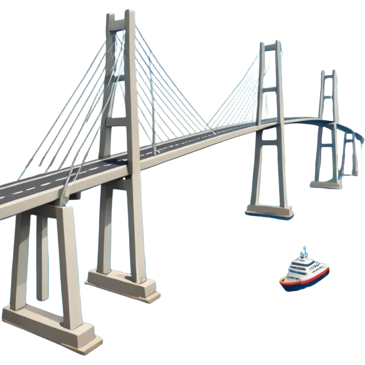 suramadu bridge emoji