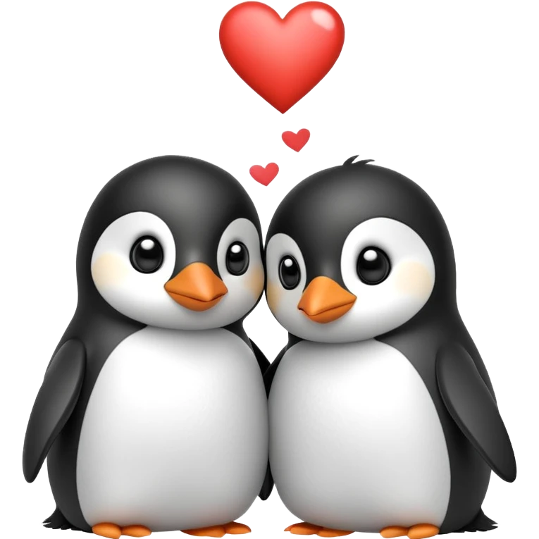 2 love penguins  emoji