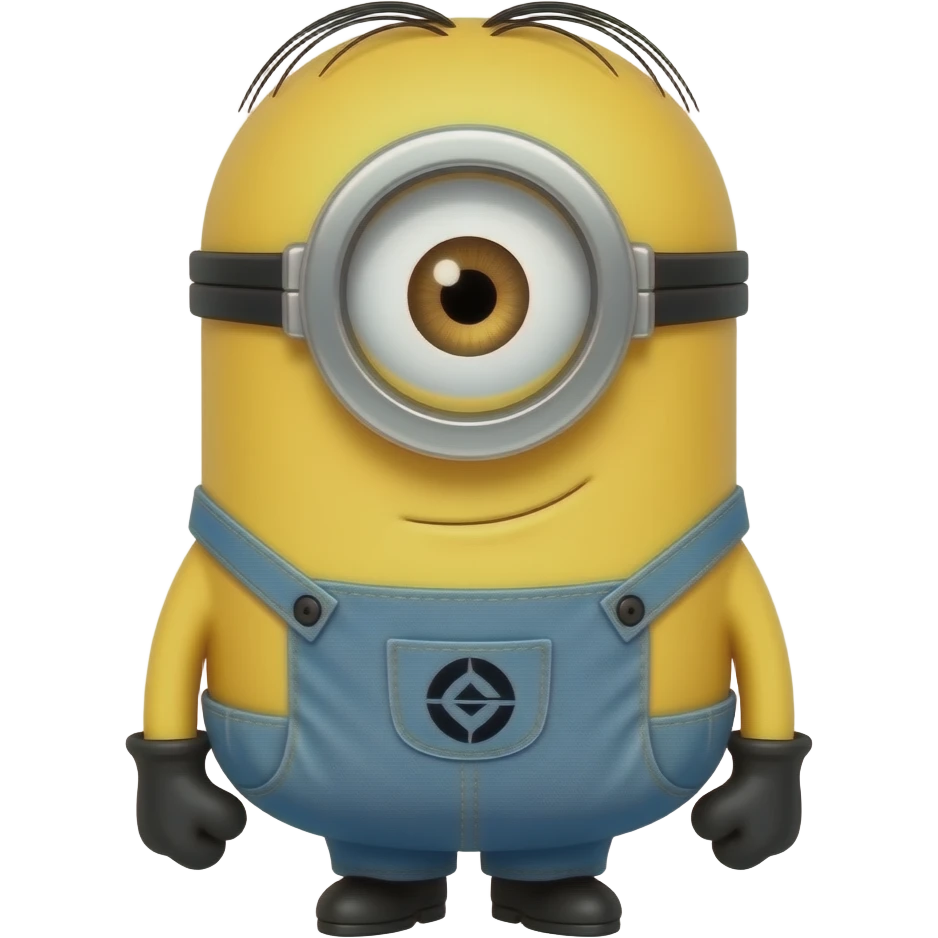 1 eyed minion scientist emoji