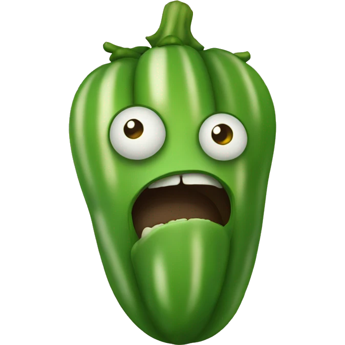 daemon withcucumbers emoji