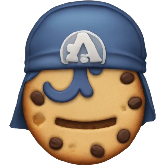 A cookie  emoji