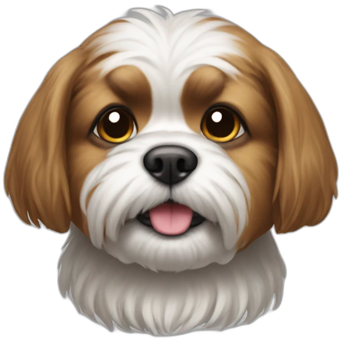 Dog shitzu emoji