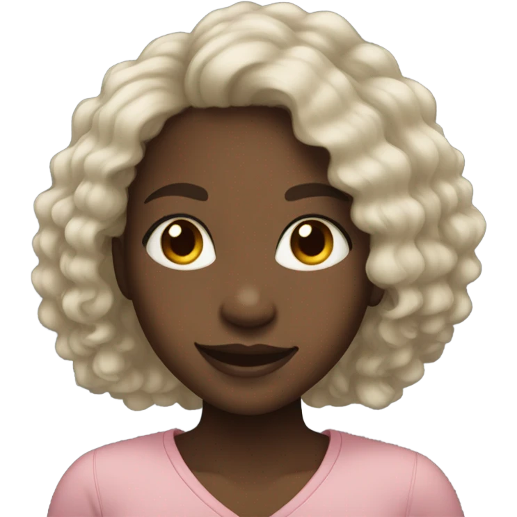 Black girl  emoji