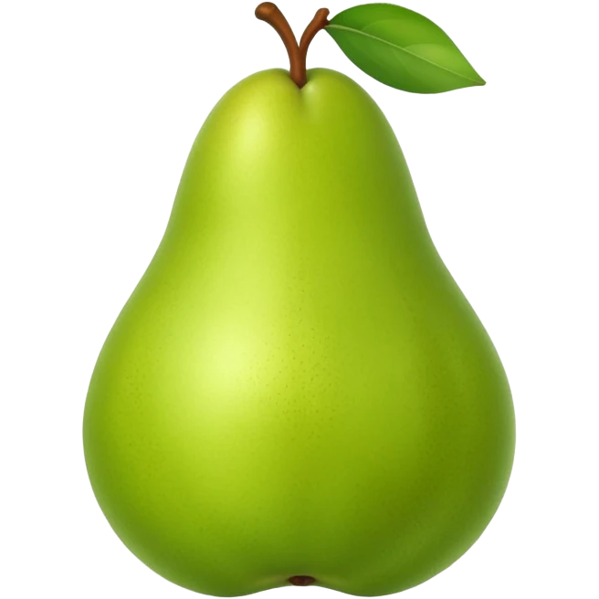 Pear emoji
