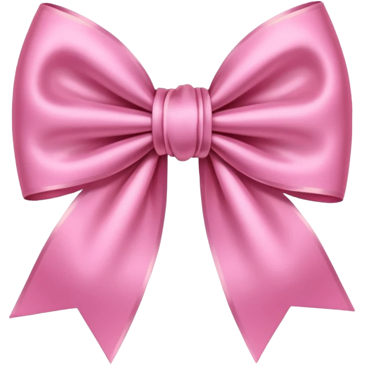 pink bow emoji