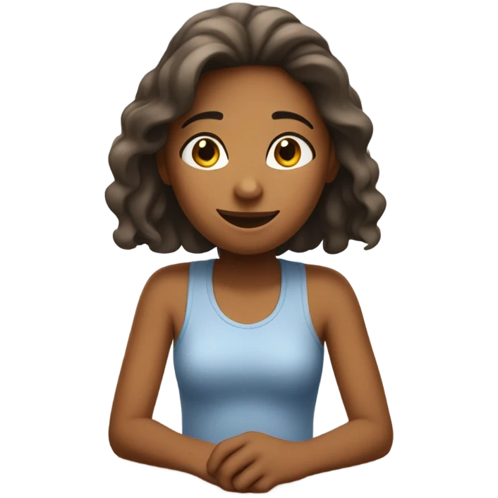 girl farting  emoji