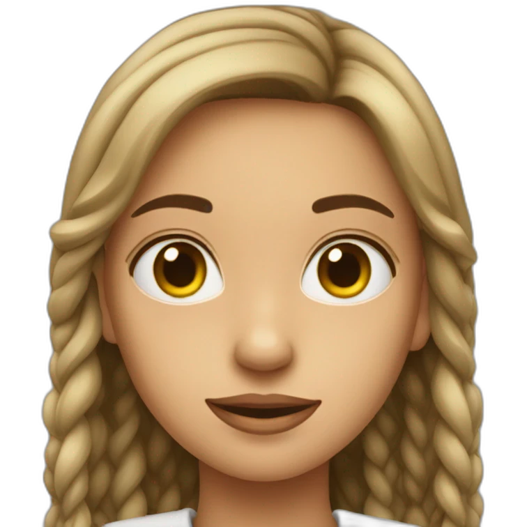 menina derretendo emoji