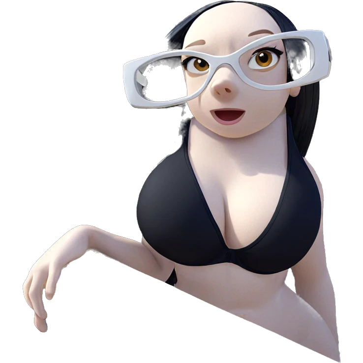 beach beauty in bikini emoji