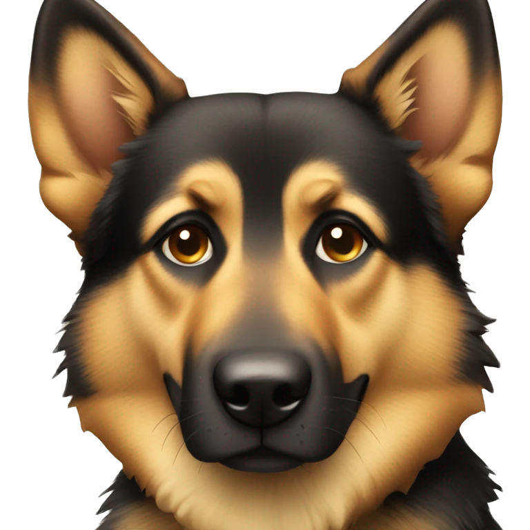 Alsatian dog emoji