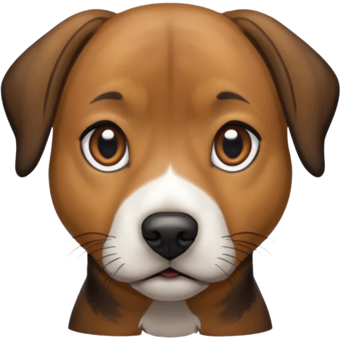 Mountain cur dog emoji