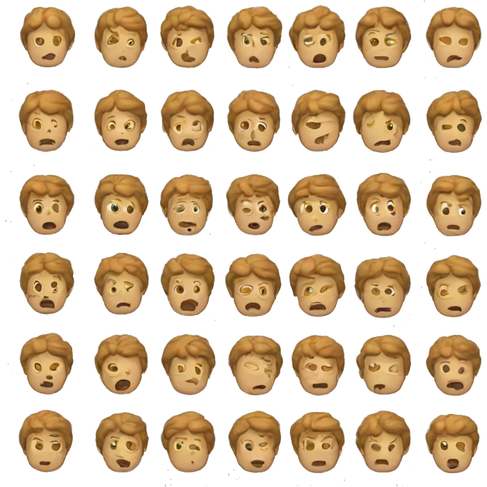 Un homme super triste  emoji
