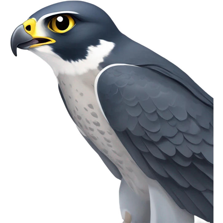 Peregrine falcon emoji