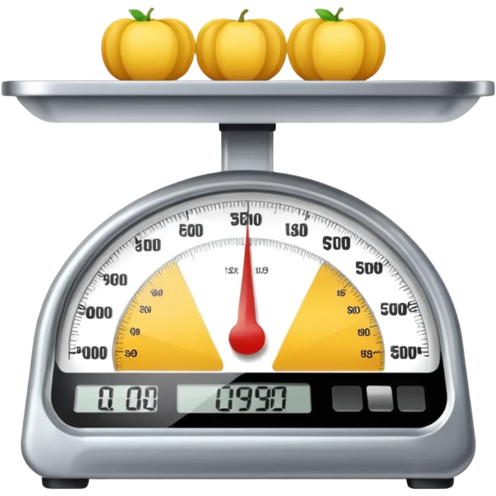 Market Scale Weight emoji