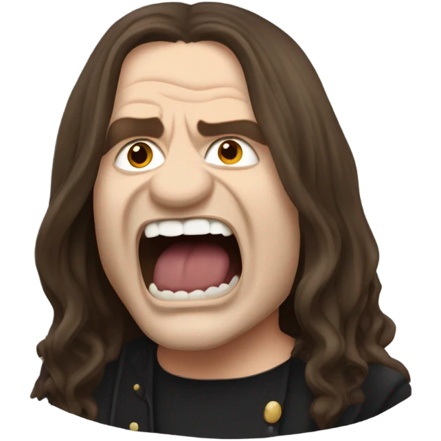ozzy osbourne biting  emoji