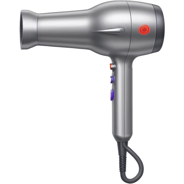 Dyson hair dryer emoji