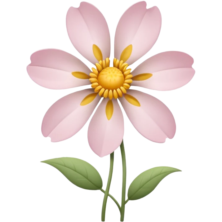 The last flower emoji