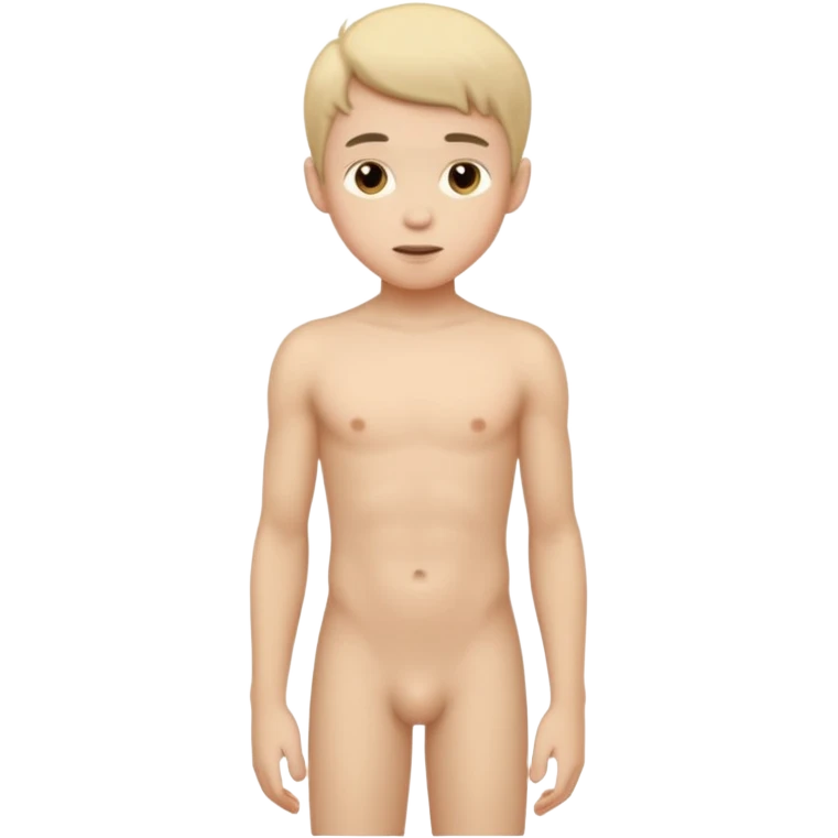 Garçon tout nue emoji