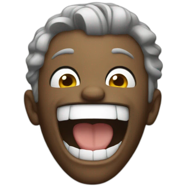 laughing real hard emoji