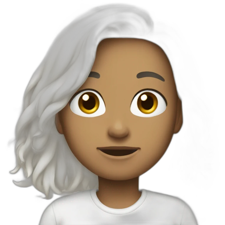 Cœur blanc emoji